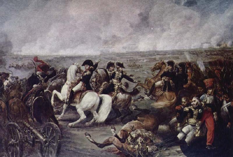 unknow artist Napoleon in battle wide Wagram oil painting picture